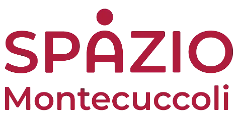 Logo Spazio Montecuccoli rosso_Esteso